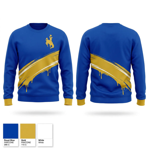 Crew Neck Sweatshirt, Vaqueros, Spirit Store, Teamtime, Team time, sublimation, custom sports apparel, team uniforms, spirit wear, spiritwear, sports uniforms, custom shirts, team store, custom team store, fundraiser sports, apparel fundraiser
