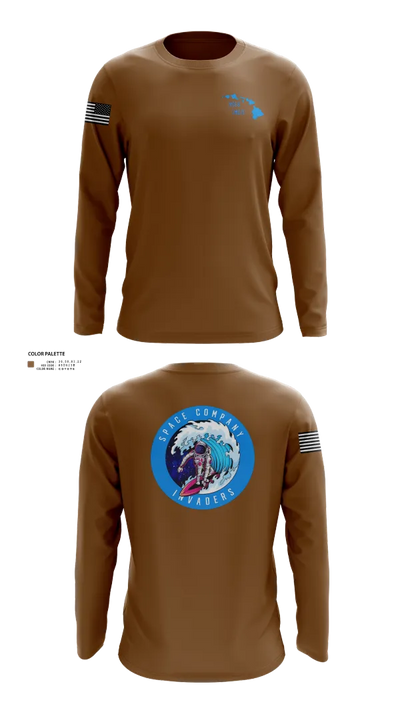 Space Company 60044463 Long Sleeve Performance Shirt 22
