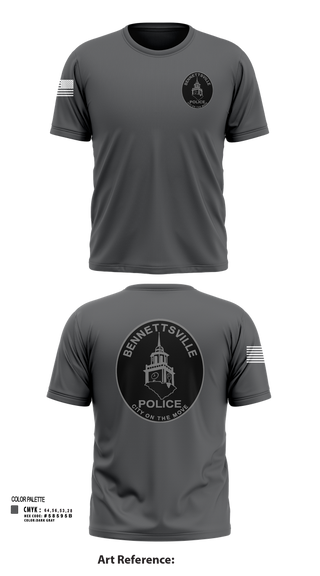 Short Sleeve Performance Shirt, Bennettsville Police, Police, Teamtime, Team time, sublimation, custom sports apparel, team uniforms, spirit wear, spiritwear, sports uniforms, custom shirts, team store, custom team store, fundraiser sports, apparel fundraiser
