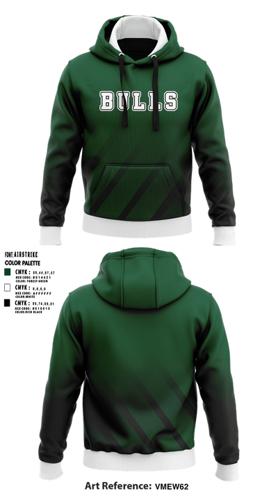 Bulls Hoodie - 1