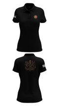 4th Combat Engineer Battalion A Co 69911625 Women's Short Sleeve Performance Polo  - 35