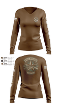 SOD Covert 32248167 Women's Long Sleeve V-neck Shirt - 102