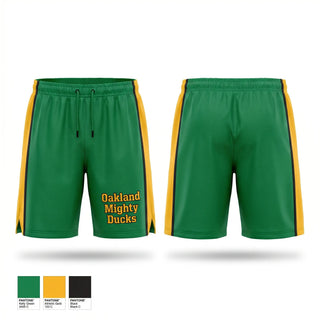 Athletic Shorts With Pockets, Oakland Mighty Ducks, , Teamtime, Team time, sublimation, custom sports apparel, team uniforms, spirit wear, spiritwear, sports uniforms, custom shirts, team store, custom team store, fundraiser sports, apparel fundraiser