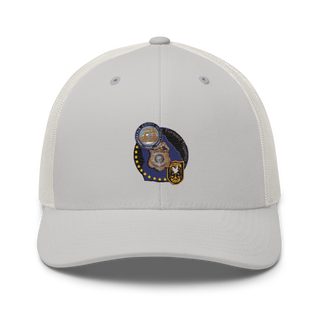 Police Department Academy 4041220 Retro Trucker Hat | Yupoong 6606