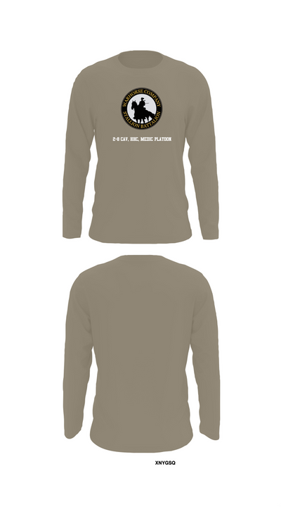2-8 Cav, HHC, Medic Platoon 50281984 Long Sleeve Performance Shirt 72