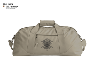 Duffle Bag, Richland County Sheriff's Department Training Unit, Police, Teamtime, Team time, sublimation, custom sports apparel, team uniforms, spirit wear, spiritwear, sports uniforms, custom shirts, team store, custom team store, fundraiser sports, apparel fundraiser