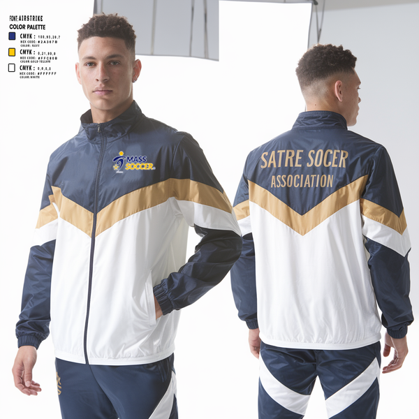 Windbreaker, Mass Soccer, Men's Soccer, Teamtime, Team time, sublimation, custom sports apparel, team uniforms, spirit wear, spiritwear, sports uniforms, custom shirts, team store, custom team store, fundraiser sports, apparel fundraiser