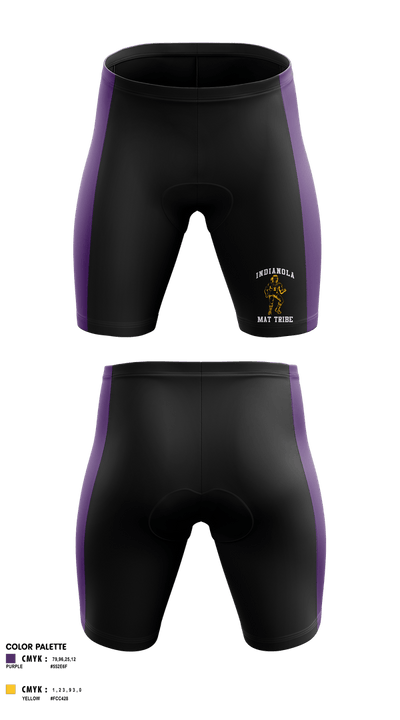 Indianola Mat Tribe 88912065 Men's Compression Shorts - 3