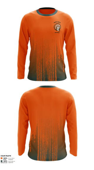 Long Sleeve Performance Shirt, Honey Grove, Softball, Teamtime, Team time, sublimation, custom sports apparel, team uniforms, spirit wear, spiritwear, sports uniforms, custom shirts, team store, custom team store, fundraiser sports, apparel fundraiser