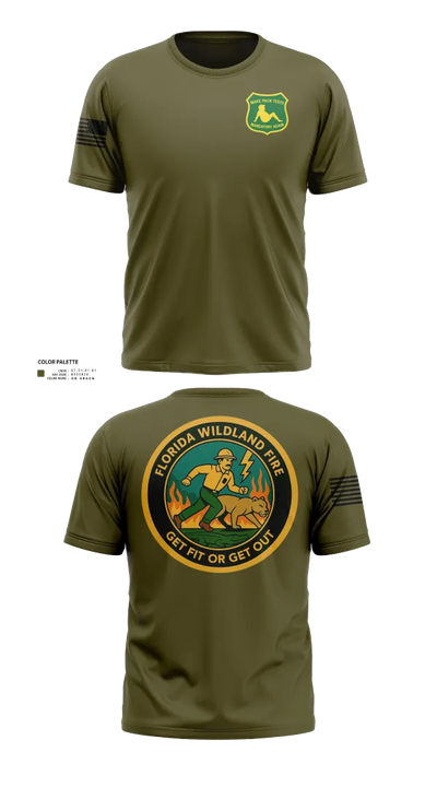 Florida 43193652 Short Sleeve Performance Shirt - 101