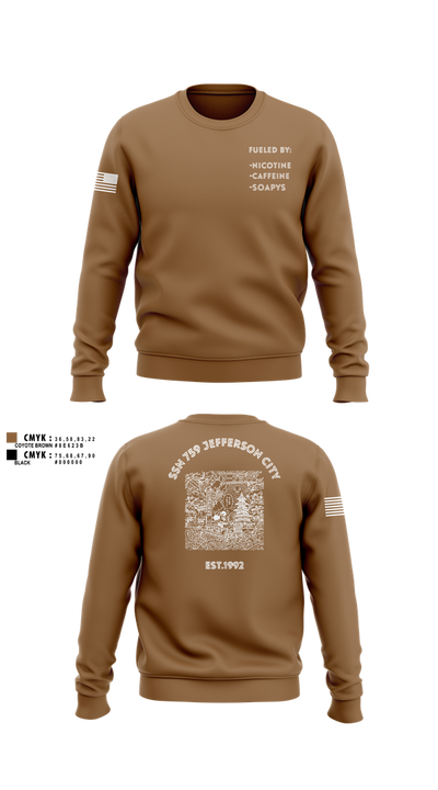 Jefferson City 36022409 Crew Neck Sweatshirt - 101