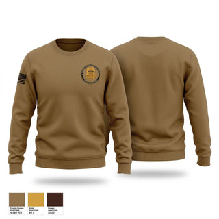 Crew Neck Sweatshirt, 752d Military Intelligence, Army, Teamtime, Team time, sublimation, custom sports apparel, team uniforms, spirit wear, spiritwear, sports uniforms, custom shirts, team store, custom team store, fundraiser sports, apparel fundraiser