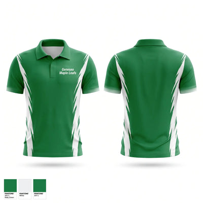 Geneseo Maple Leafs Short Sleeve Performance Polo - 1