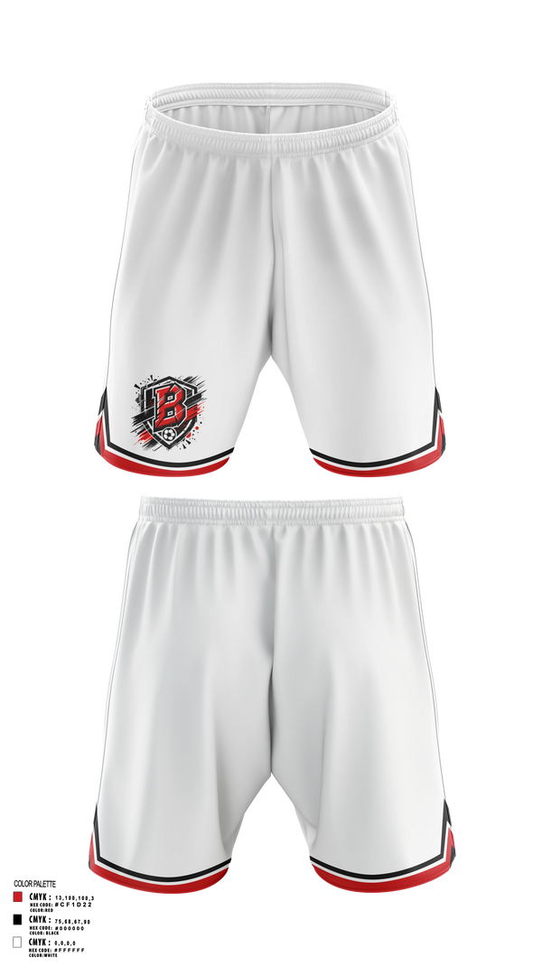 Athletic Shorts With Pockets, BREMEN HIGH SCHOOL, Men's Soccer, Teamtime, Team time, sublimation, custom sports apparel, team uniforms, spirit wear, spiritwear, sports uniforms, custom shirts, team store, custom team store, fundraiser sports, apparel fundraiser