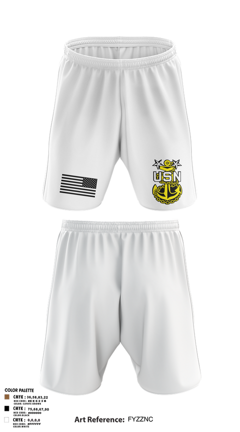 Athletic Shorts With Pockets, NRC NORTH ISLAND, Navy, Teamtime, Team time, sublimation, custom sports apparel, team uniforms, spirit wear, spiritwear, sports uniforms, custom shirts, team store, custom team store, fundraiser sports, apparel fundraiser