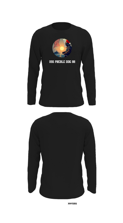 Uss Preble DDG 88 21838003 Long Sleeve Performance Shirt 31
