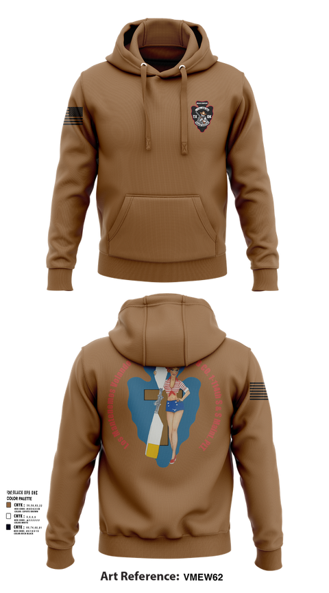 Hoodie, B Co. 1/114th S&S, , Teamtime, Team time, sublimation, custom sports apparel, team uniforms, spirit wear, spiritwear, sports uniforms, custom shirts, team store, custom team store, fundraiser sports, apparel fundraiser