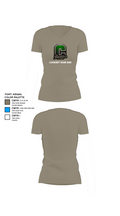 Cloudcroft Bears Band 7760214 Women's Short Sleeve V-neck Shirt - 26