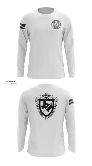 Long Sleeve Performance Shirt, Wise County SWAT, Police, Teamtime, Team time, sublimation, custom sports apparel, team uniforms, spirit wear, spiritwear, sports uniforms, custom shirts, team store, custom team store, fundraiser sports, apparel fundraiser