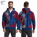 Keystone Bills Football and Cheer 89420686 Zip Hoodie - 1