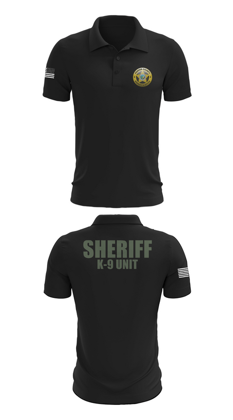 Short Sleeve Performance Polo, Pender County Sheriff’s Office K9, Police, Teamtime, Team time, sublimation, custom sports apparel, team uniforms, spirit wear, spiritwear, sports uniforms, custom shirts, team store, custom team store, fundraiser sports, apparel fundraiser
