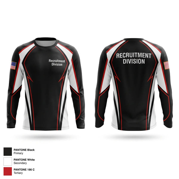 Long Sleeve Performance Shirt, Recruitment Division, Police, Teamtime, Team time, sublimation, custom sports apparel, team uniforms, spirit wear, spiritwear, sports uniforms, custom shirts, team store, custom team store, fundraiser sports, apparel fundraiser