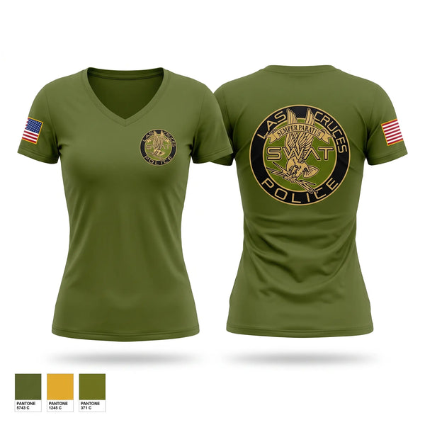 Womens Short Sleeve Vneck Shirt, Swat, Police, Teamtime, Team time, sublimation, custom sports apparel, team uniforms, spirit wear, spiritwear, sports uniforms, custom shirts, team store, custom team store, fundraiser sports, apparel fundraiser
