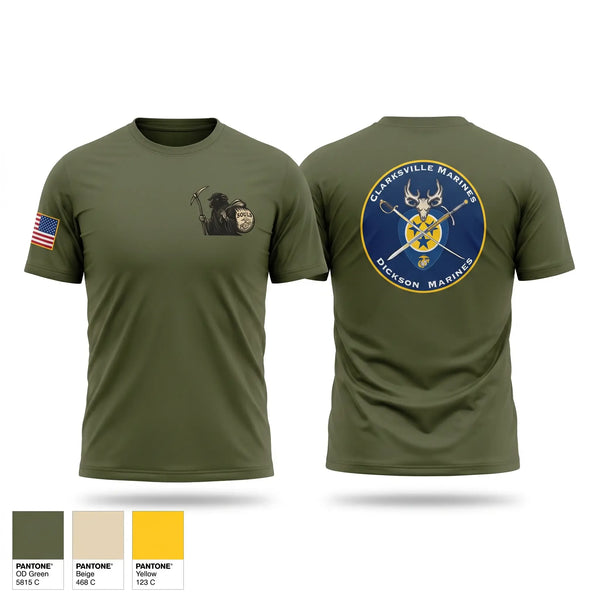 Short Sleeve Performance Shirt, RSS Clarksville, Marines, Teamtime, Team time, sublimation, custom sports apparel, team uniforms, spirit wear, spiritwear, sports uniforms, custom shirts, team store, custom team store, fundraiser sports, apparel fundraiser