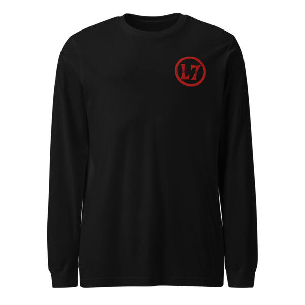 L7 Excsvation & Land Clearing 811202 Unisex Long Sleeve Tee | Bella + Canvas 3501