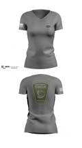 PATROL Women's Short Sleeve V-neck Shirt - 4