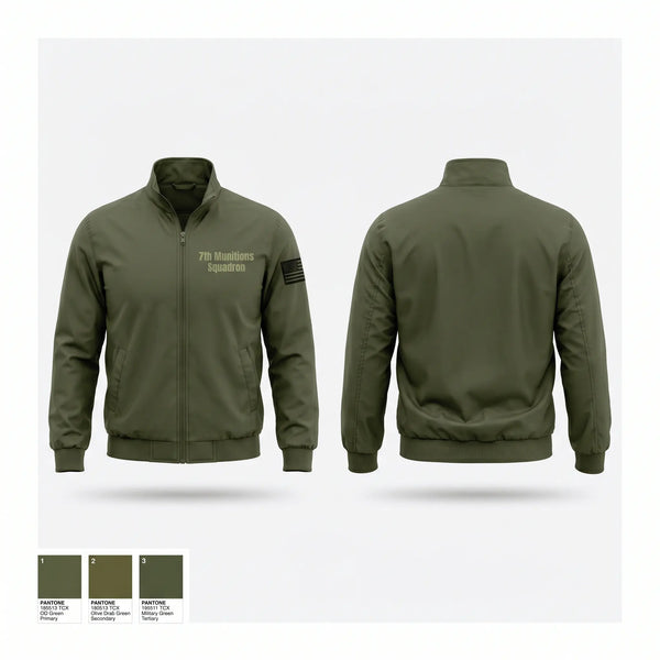 Windbreaker, 7th Munitions Squadron, Air Force, Teamtime, Team time, sublimation, custom sports apparel, team uniforms, spirit wear, spiritwear, sports uniforms, custom shirts, team store, custom team store, fundraiser sports, apparel fundraiser