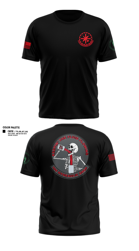 Old School Cotton Feel Shirt, 106 Fuels Shop, Air Force, Teamtime, Team time, sublimation, custom sports apparel, team uniforms, spirit wear, spiritwear, sports uniforms, custom shirts, team store, custom team store, fundraiser sports, apparel fundraiser