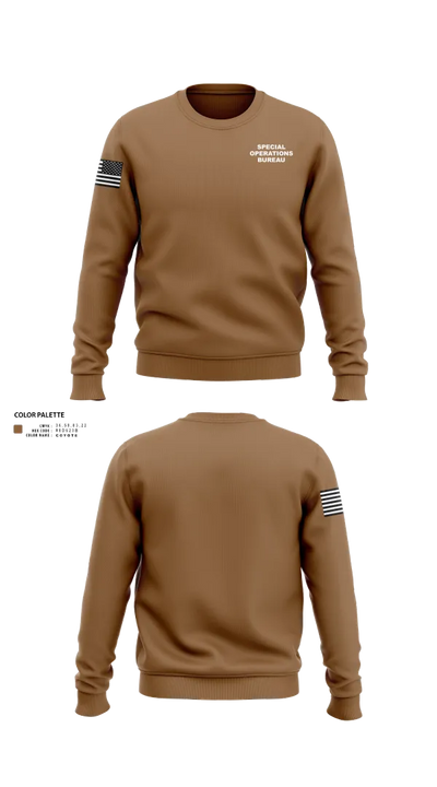 Special Operations Bureau 80972475 Crew Neck Sweatshirt - 22