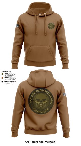 Hoodie, EOD, , Teamtime, Team time, sublimation, custom sports apparel, team uniforms, spirit wear, spiritwear, sports uniforms, custom shirts, team store, custom team store, fundraiser sports, apparel fundraiser