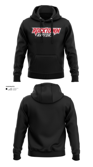 Hoodie, Rocktown High School Basketball, Men's Basketball, Teamtime, Team time, sublimation, custom sports apparel, team uniforms, spirit wear, spiritwear, sports uniforms, custom shirts, team store, custom team store, fundraiser sports, apparel fundraiser