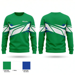Crew Neck Sweatshirt, Nicalo, Men's Volleyball, Teamtime, Team time, sublimation, custom sports apparel, team uniforms, spirit wear, spiritwear, sports uniforms, custom shirts, team store, custom team store, fundraiser sports, apparel fundraiser