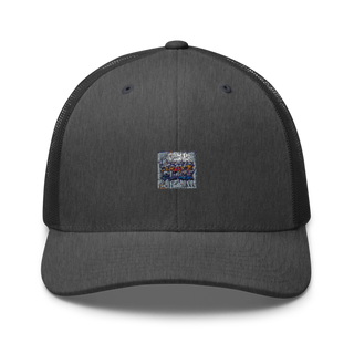 TRAYZ PLACE 92248171 Retro Trucker Hat | Yupoong 6606
