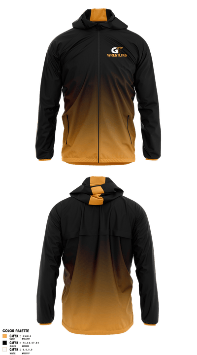 Groton Tigers 90043859 Windbreaker - 2