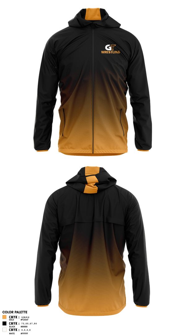 Windbreaker, Groton Tigers, Wrestling, Teamtime, Team time, sublimation, custom sports apparel, team uniforms, spirit wear, spiritwear, sports uniforms, custom shirts, team store, custom team store, fundraiser sports, apparel fundraiser