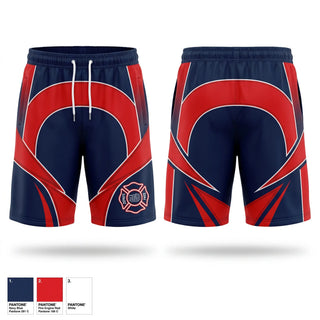 Athletic Shorts With Pockets, Zephyr Volunteer Fire Department, Fire Department, Teamtime, Team time, sublimation, custom sports apparel, team uniforms, spirit wear, spiritwear, sports uniforms, custom shirts, team store, custom team store, fundraiser sports, apparel fundraiser