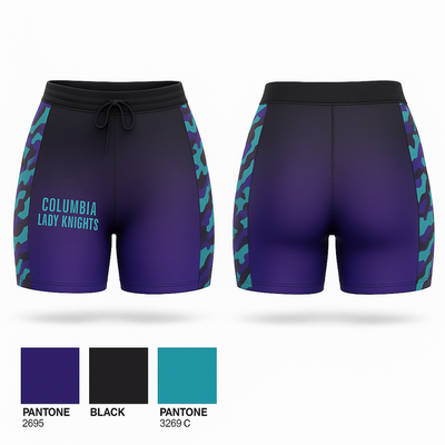 Columbia Lady Knights 30963088 Women's Shorts - 1