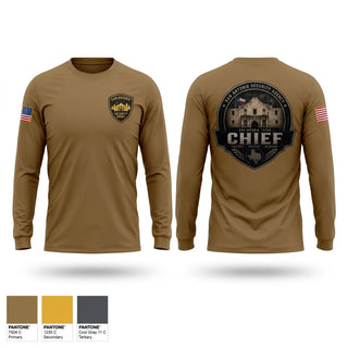 Long Sleeve Performance Shirt, San Antonio security agency, Police, Teamtime, Team time, sublimation, custom sports apparel, team uniforms, spirit wear, spiritwear, sports uniforms, custom shirts, team store, custom team store, fundraiser sports, apparel fundraiser