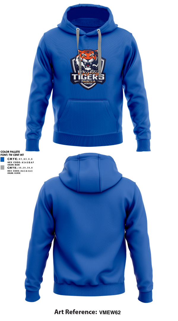 Hoodie, Magnolia Junior High Football, , Teamtime, Team time, sublimation, custom sports apparel, team uniforms, spirit wear, spiritwear, sports uniforms, custom shirts, team store, custom team store, fundraiser sports, apparel fundraiser