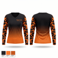True Form Basketball 50676661 Women's Long Sleeve V-neck Shirt - 1