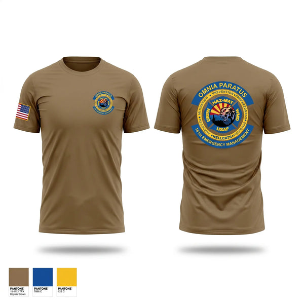 Short Sleeve Performance Shirt, 161st CBRN-HazMat-WMD, Air Force, Teamtime, Team time, sublimation, custom sports apparel, team uniforms, spirit wear, spiritwear, sports uniforms, custom shirts, team store, custom team store, fundraiser sports, apparel fundraiser