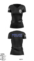 Barbourville Police Department 80884058 Women's Short Sleeve V-neck Shirt - 1