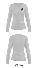 Veterinary Readiness Activity Ft Bragg 93192581 Women's Long Sleeve V-neck Shirt - 11
