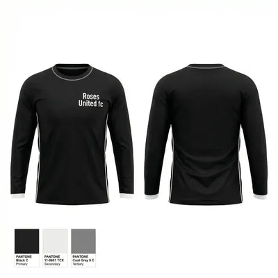 Roses United fc 95002252 Long Sleeve Performance Shirt 2