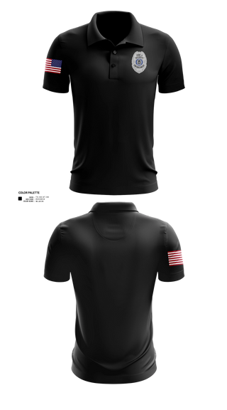 Short Sleeve Performance Polo, Code 3 Security, Police, Teamtime, Team time, sublimation, custom sports apparel, team uniforms, spirit wear, spiritwear, sports uniforms, custom shirts, team store, custom team store, fundraiser sports, apparel fundraiser
