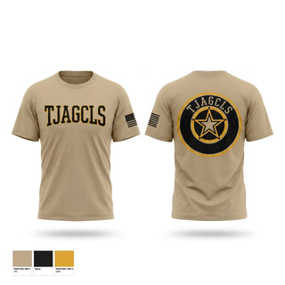 Old School Cotton Feel Shirt, TJAGCLS, Army, Teamtime, Team time, sublimation, custom sports apparel, team uniforms, spirit wear, spiritwear, sports uniforms, custom shirts, team store, custom team store, fundraiser sports, apparel fundraiser